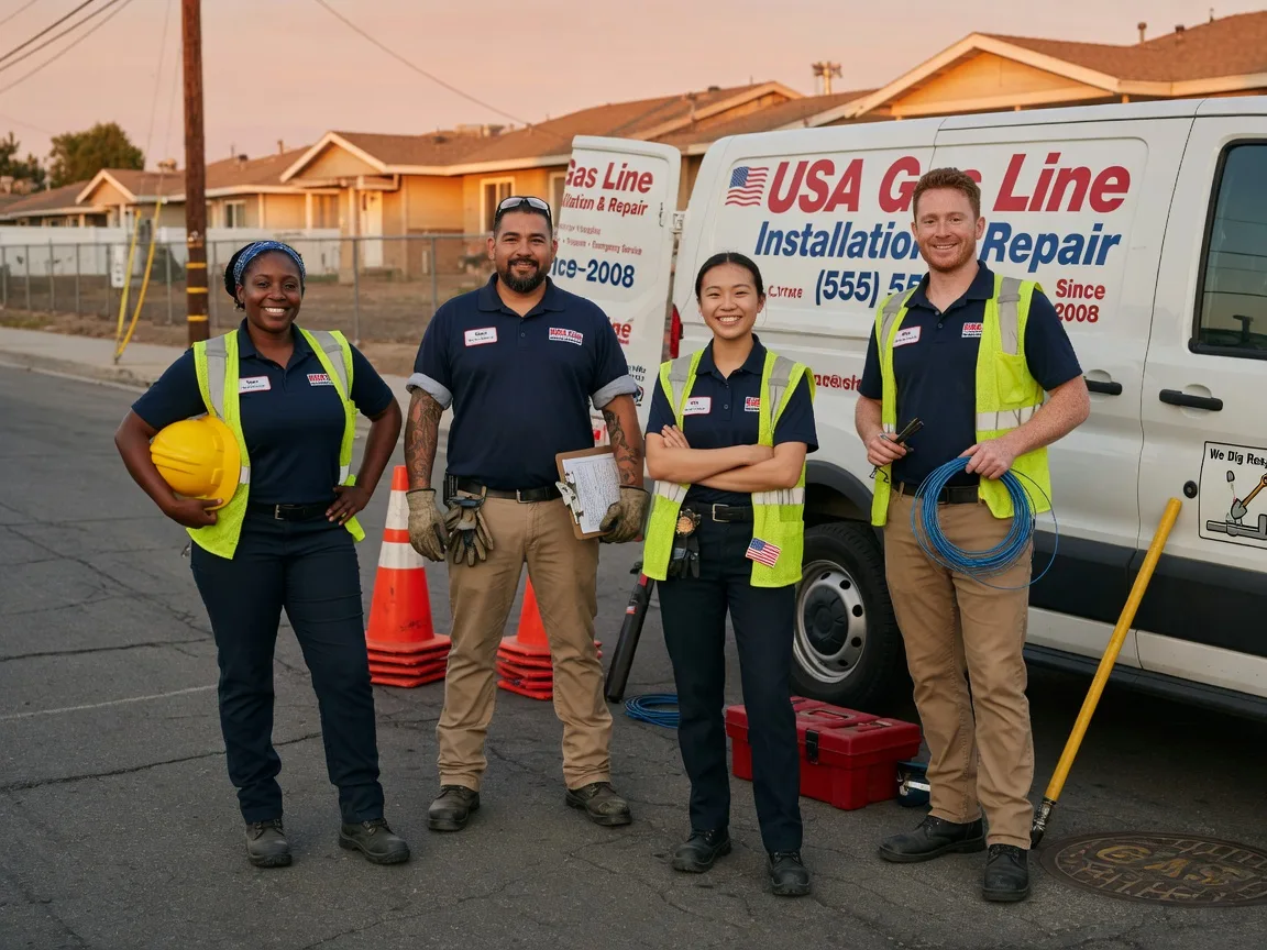 Gas Line Installation company in Egan, LA